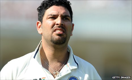 India's Yuvraj Singh recovering from non-malignant lung tumour